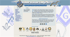 Desktop Screenshot of mtmoriah-11.org